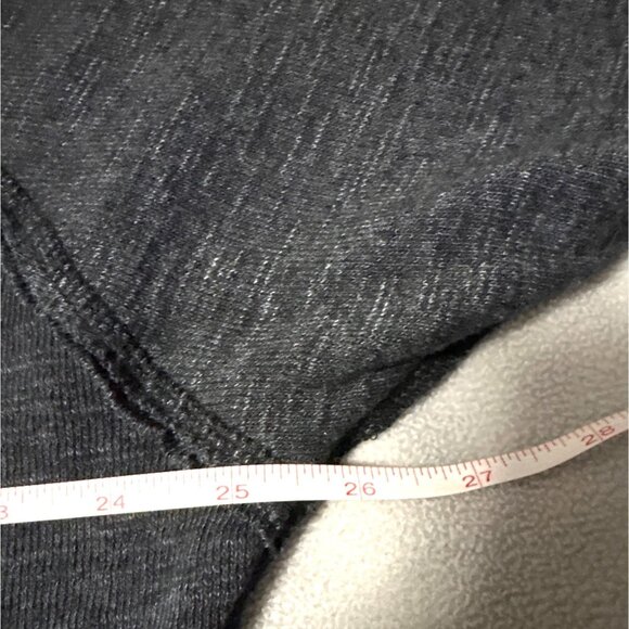 We The Free Charcoal Gray Lightweight Knit Pullover Sweatshirt M Soft Blend - Picture 5 of 6